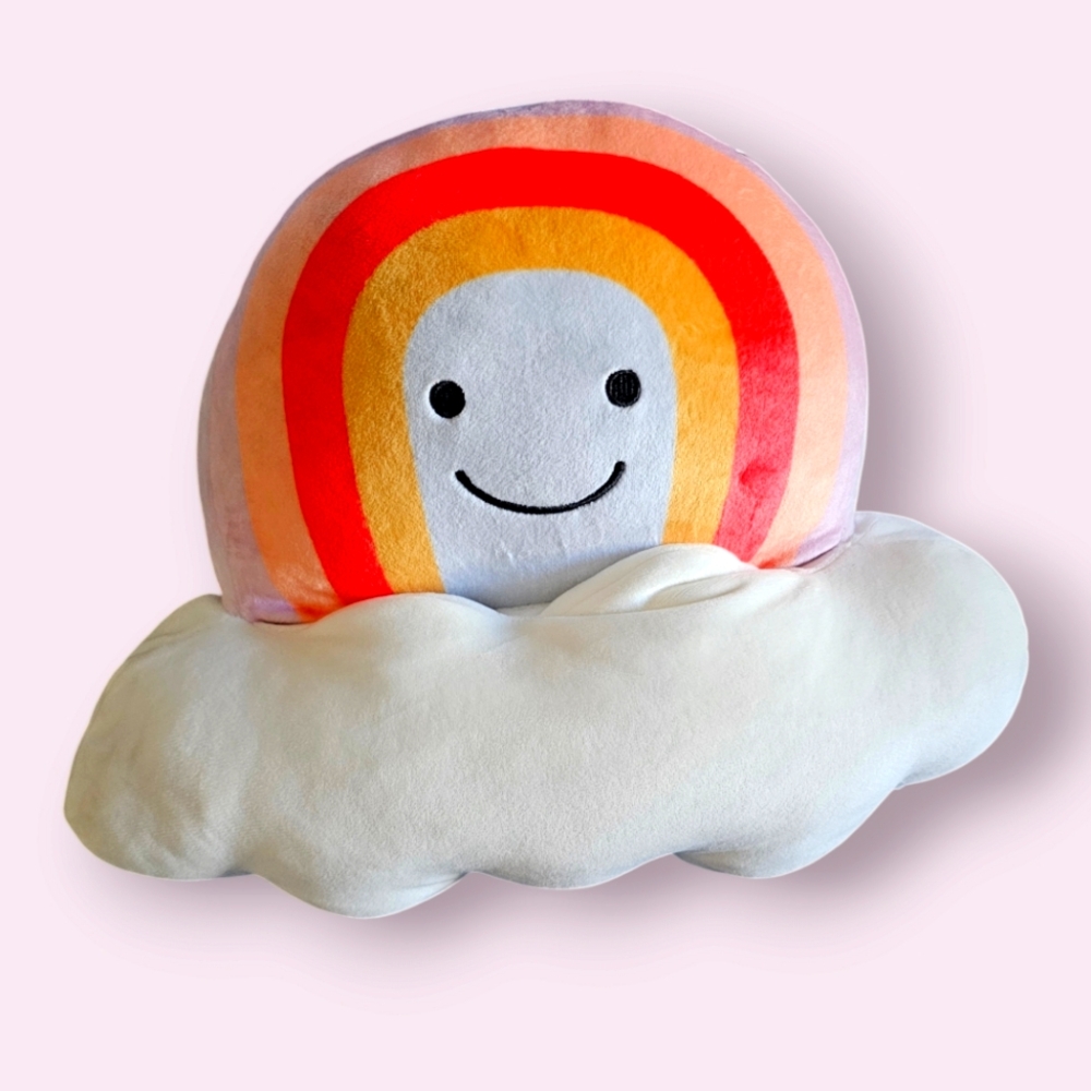 NWT RAINBOW PILLOW